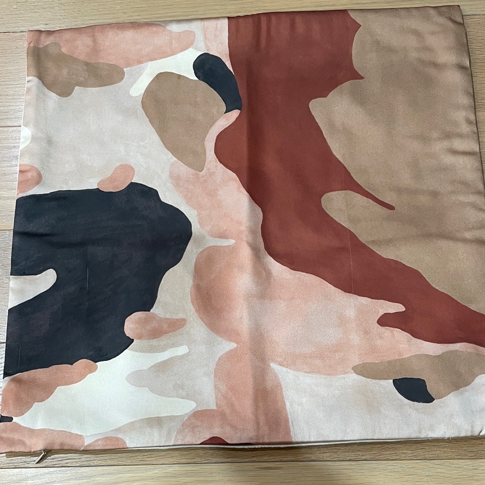 West Elm Patterned Square Pillow Cover